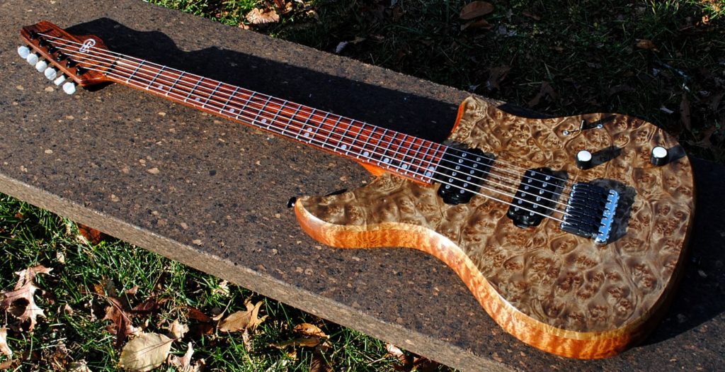 19 - Burl Maple - Barlow Guitars